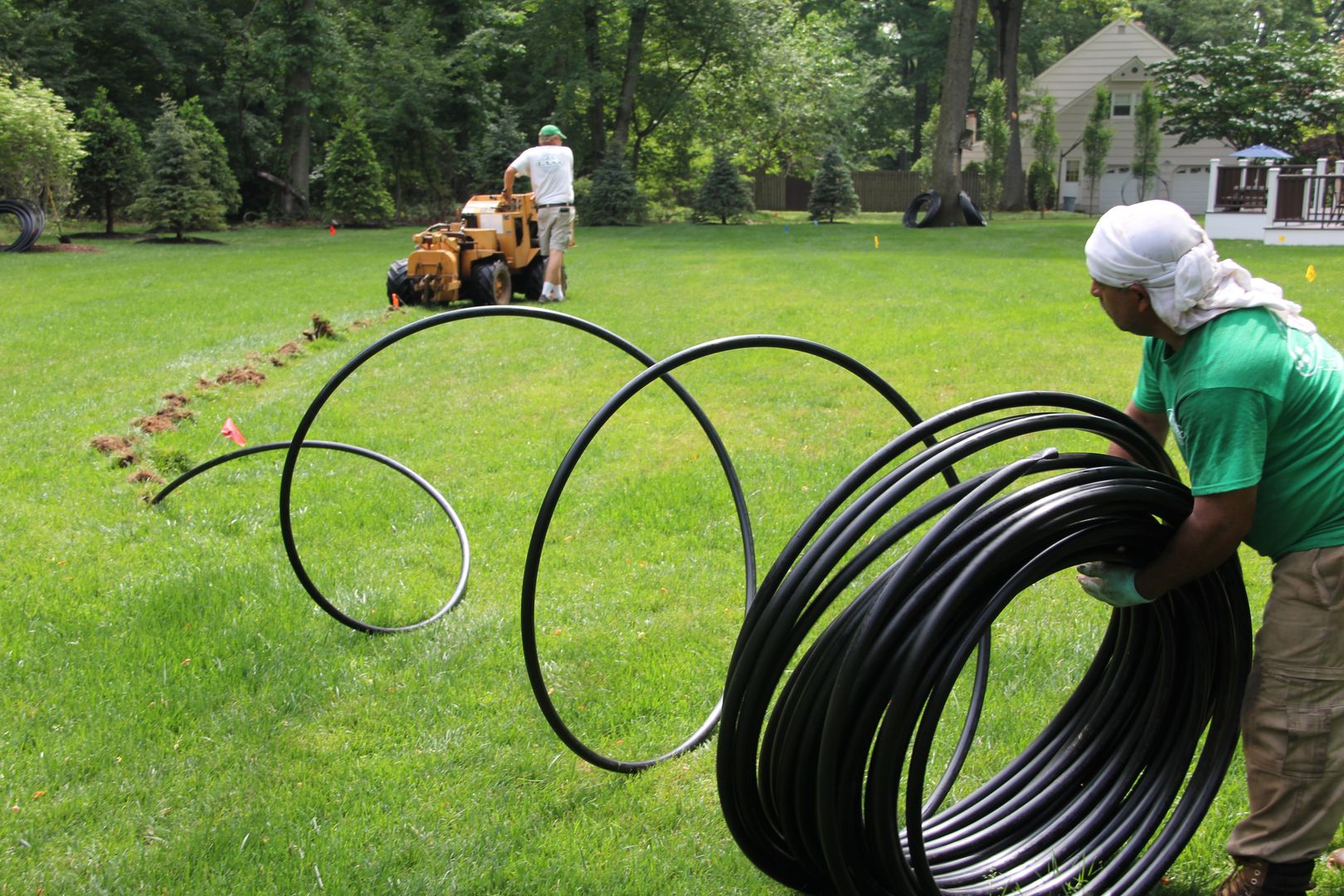 Professional irrigation installation in the Treasure Valley